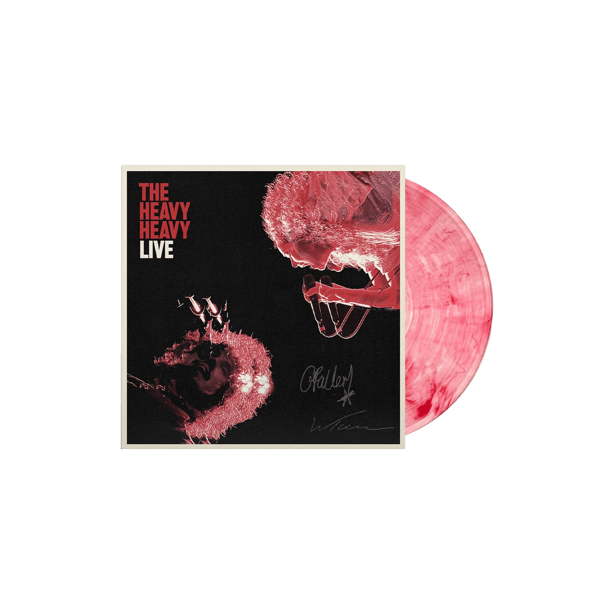 Signed Live 12" Vinyl - Electric Red