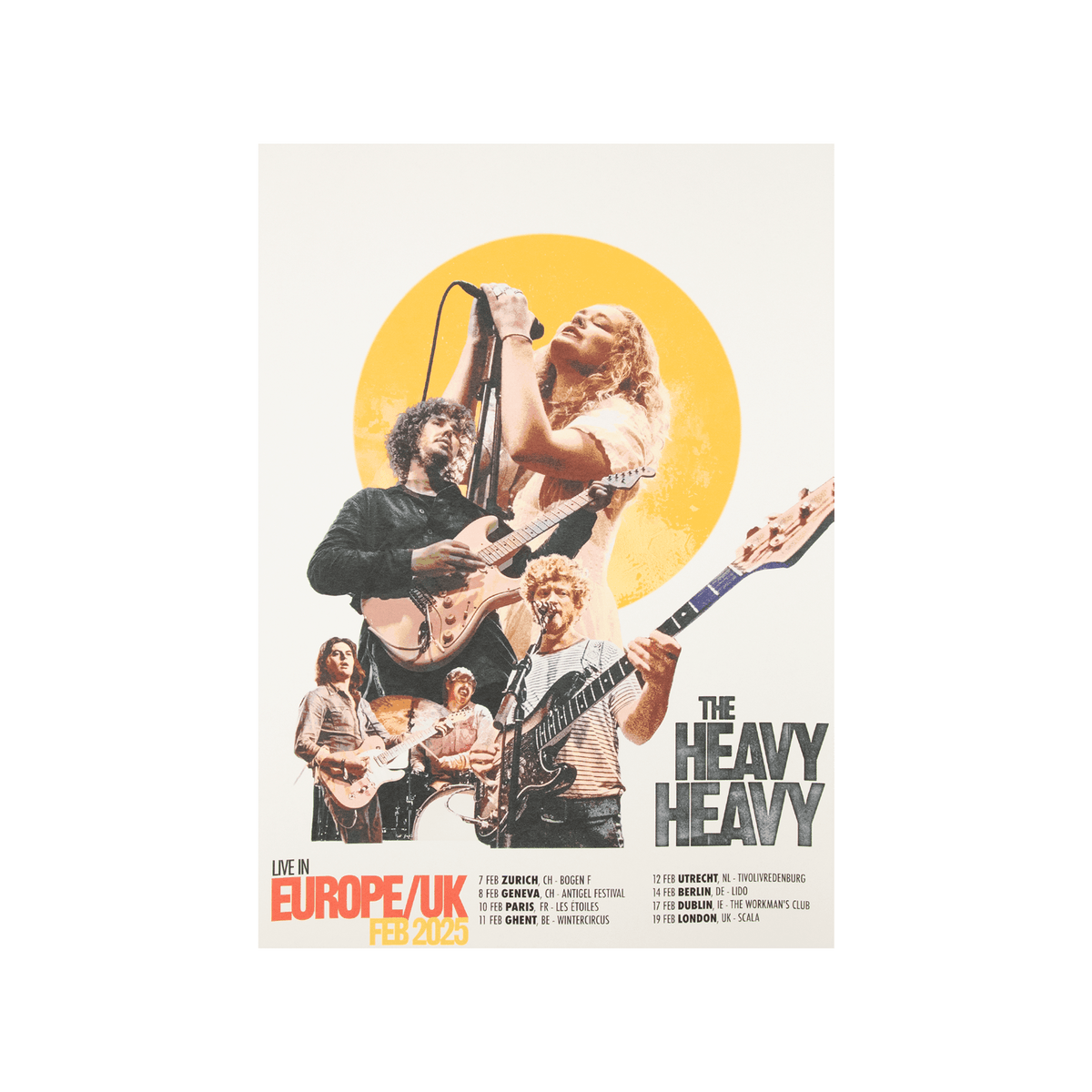 EU/UK 2025 Tour Poster - A2