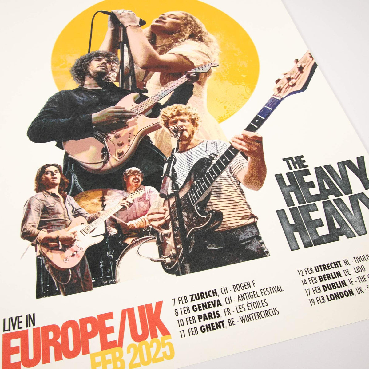 EU/UK 2025 Tour Poster - A2
