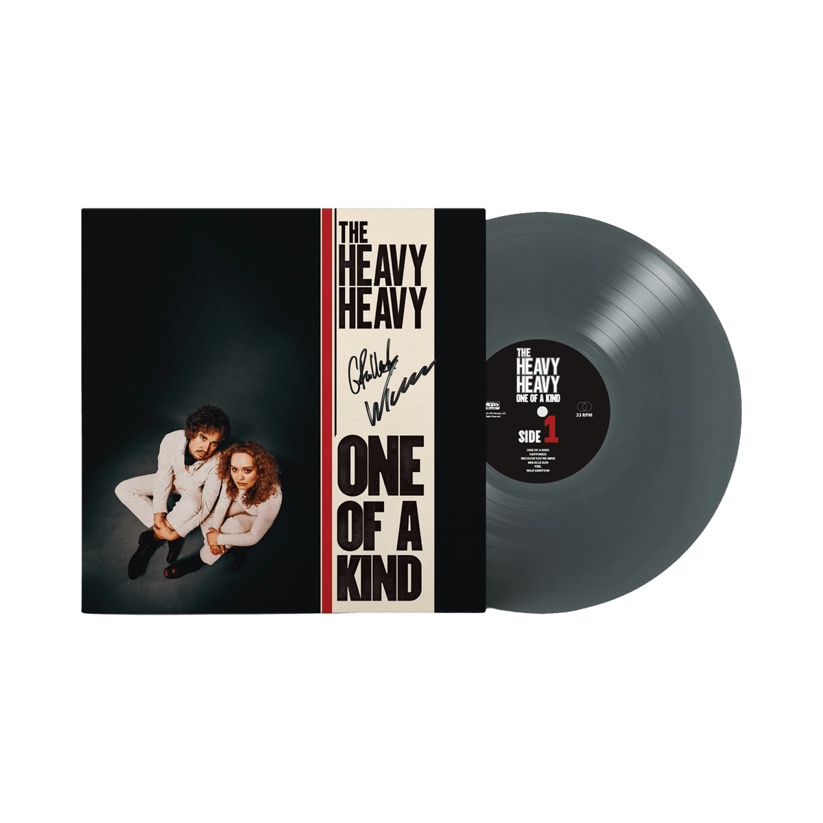 Signed One Of A Kind 12" Vinyl - Silver