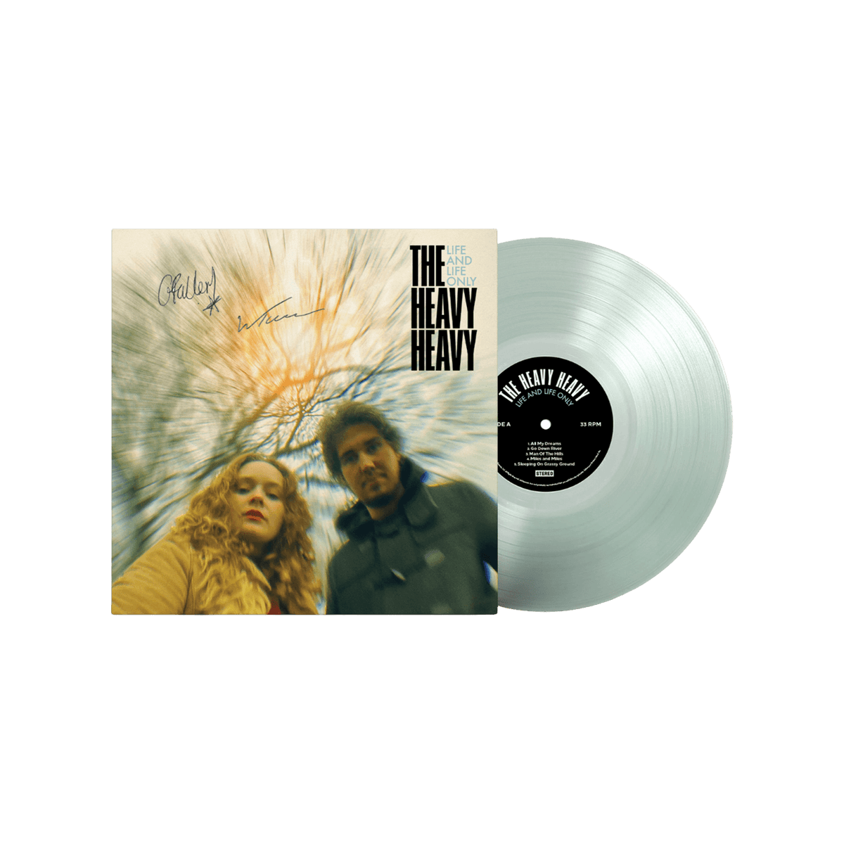 Signed Life And Only Life (Expanded Edition) 12" Vinyl - Coke Bottle Clear
